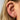 yellow gold star studs