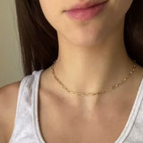 bold paperclip necklace