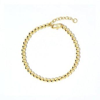 gold ball sphere bracelet