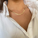 herringbone necklace