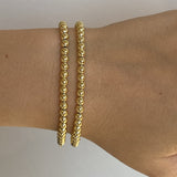 gold sphere bracelet