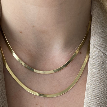 herringbone necklace