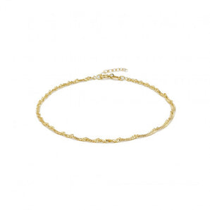 gold vermeil singapore anklet