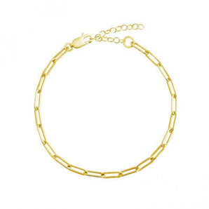 paperclip anklet