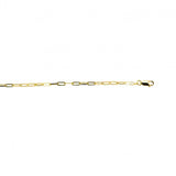 paperclip anklet