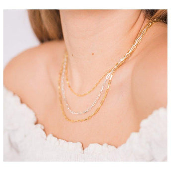 paperclip chains stacked