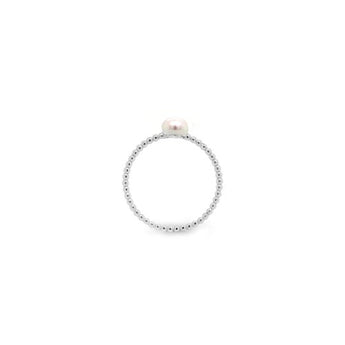 silver bubble ring